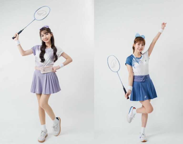 迪卡儂最新推出的創意運動短片，找來啦啦隊女神一粒（左）與孟潔（右）組成「衝突系雙拍檔」。（圖／迪卡儂提供）