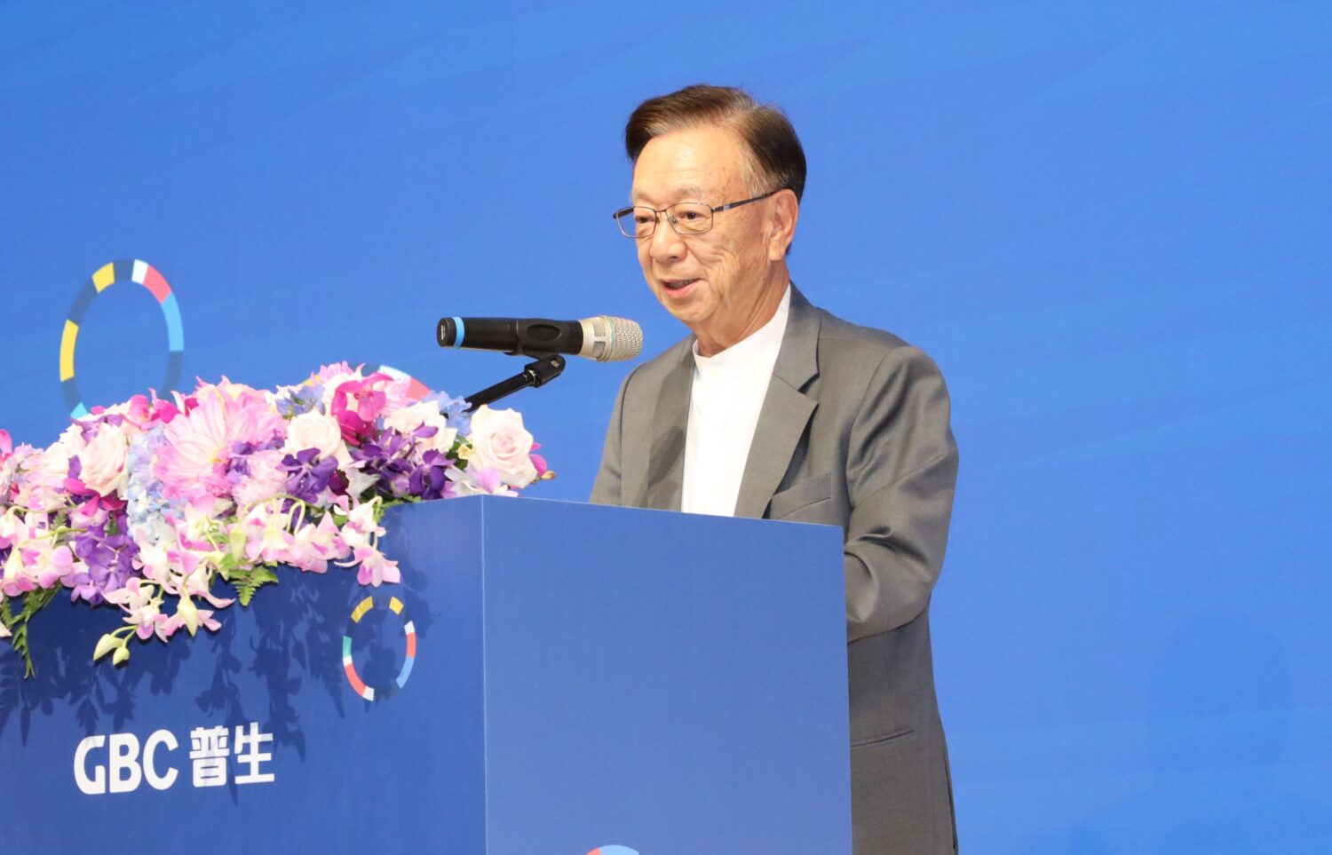 普生首席經營策略顧問宣明智推動生技升級。(圖/記者林照東翻攝)