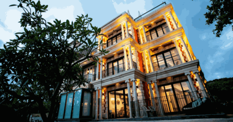 充滿異國氣息的度假莊園「墾丁101民宿」。(圖/ 墾丁101民宿提供)