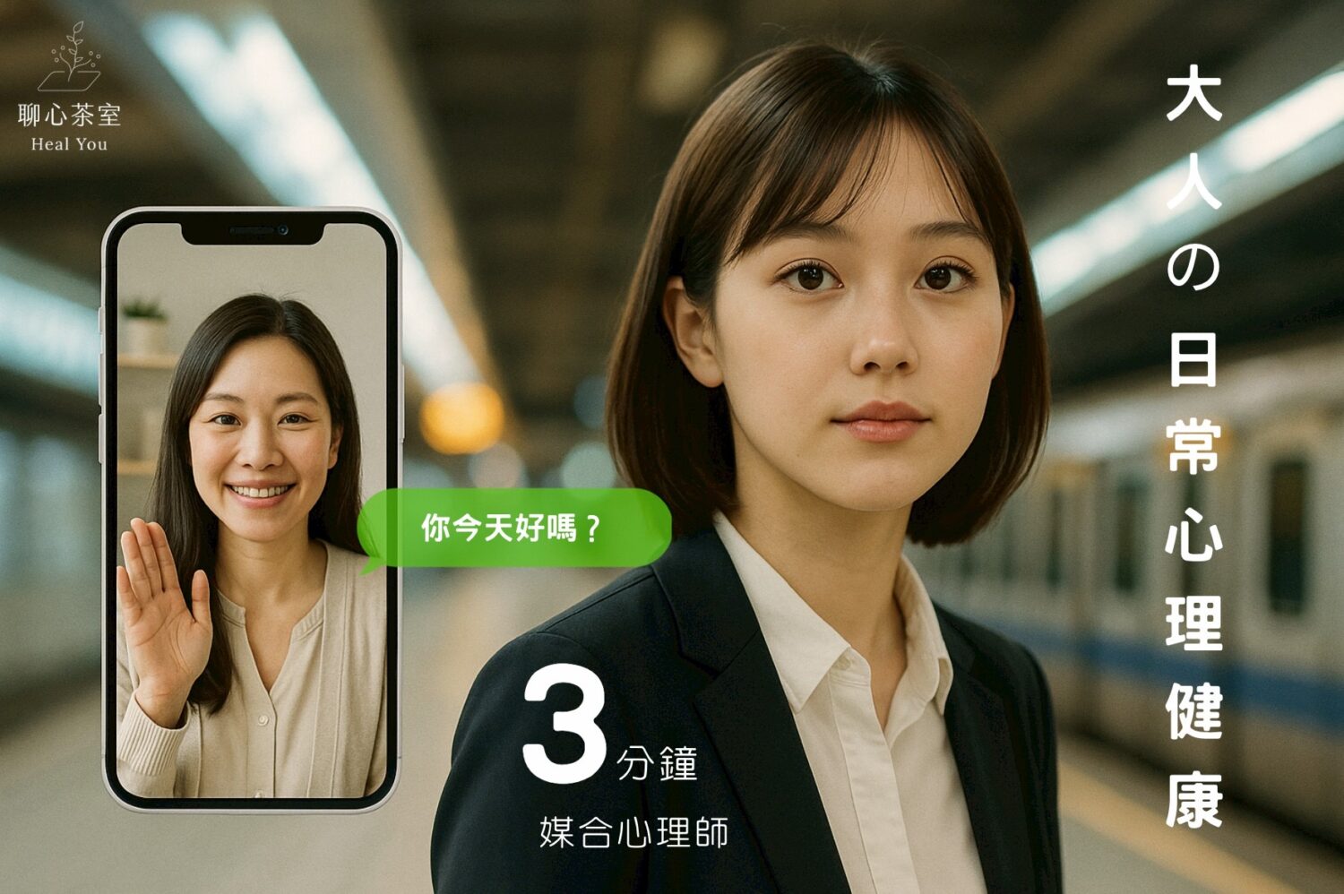 不談病只談你最近好嗎？HealYou開創情緒陪伴新文化