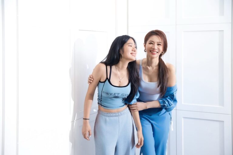 王瀅的女兒Siena是國際學霸，母女感情好，無話不談。(圖/鏡藝宏海 提供)