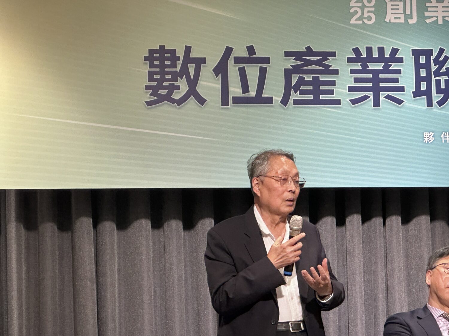 創業投資委員會施振榮名譽會長。（圖/記者林照東攝）