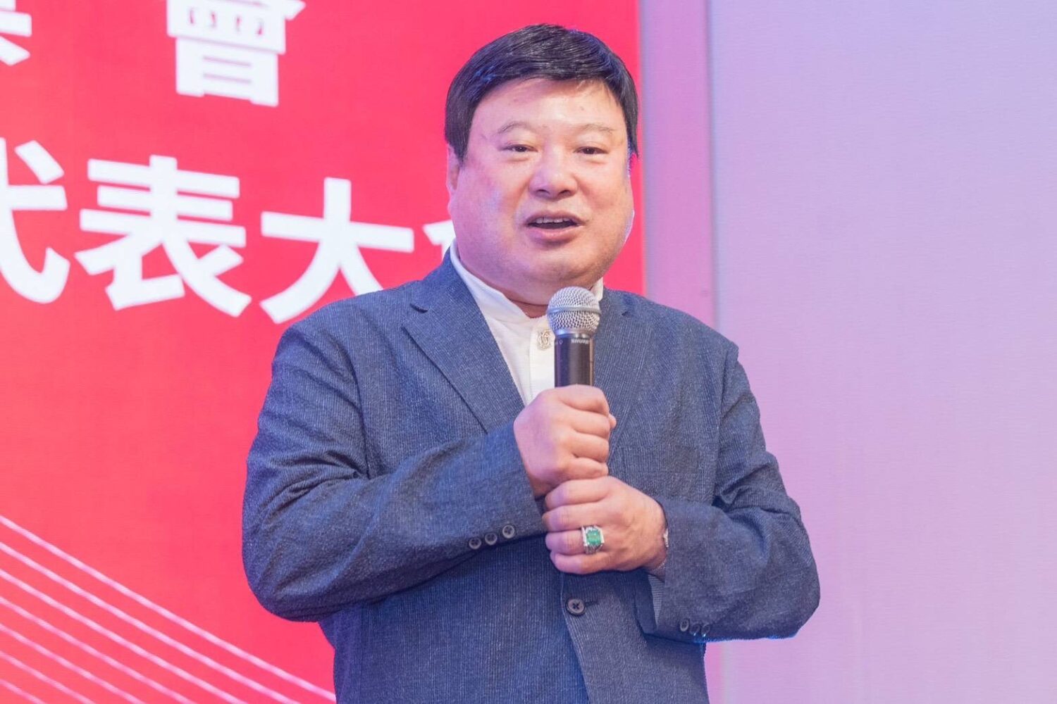 施勝郎表示：「這不只是一場選舉，更是商業總會凝聚共識的展現。」（圖/台灣商業總會提供）