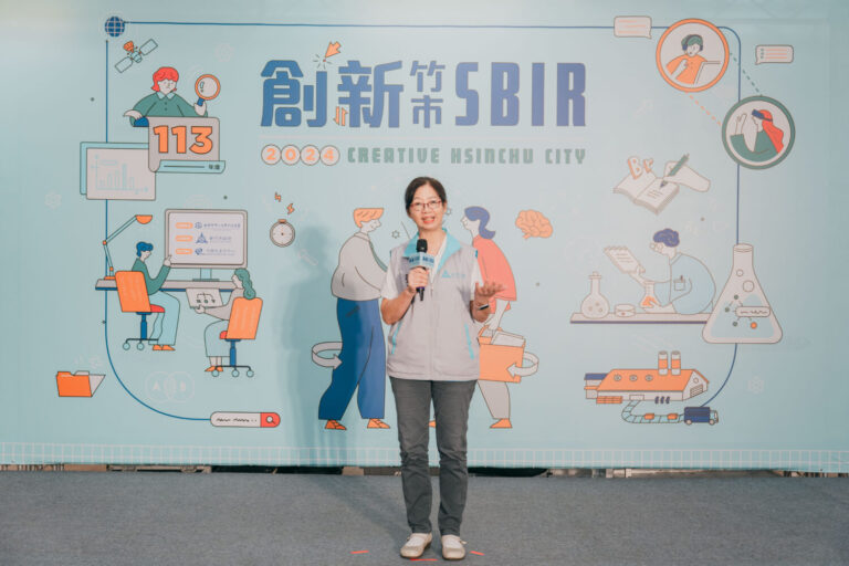 張治祥秘書長致詞。(圖/新竹市政府題供)