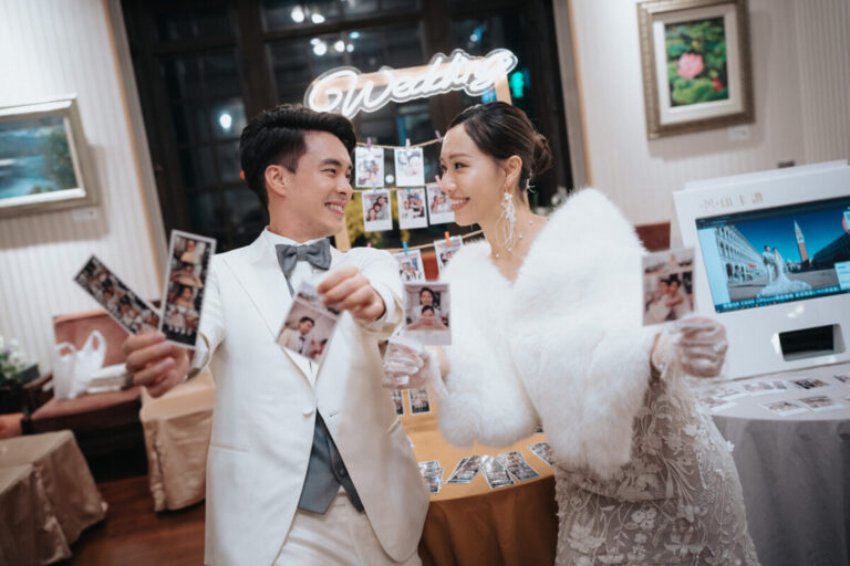 印卡讚出圖速度快，讓賓客拿到自己喜歡的照片。（圖/印卡讚提供）