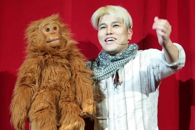 榮獲「台灣腹語冠軍」殊榮,小魔張孝行要實現「讓全世界都能快樂」的夢想。(圖/小魔張孝行 提供)