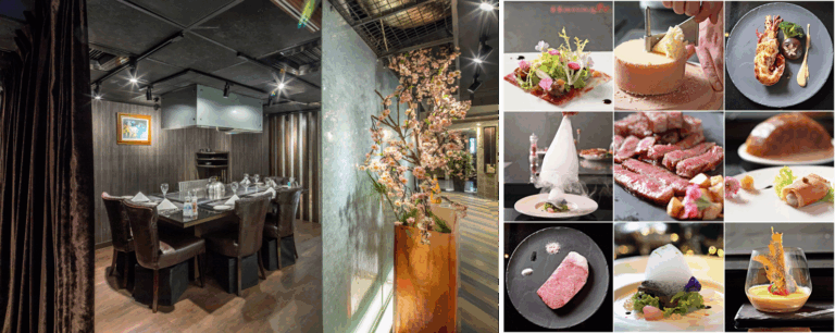 《HANA錵鐵板燒》以四十年職人手藝演繹頂級美味，讓每一次用餐成為五感盛典。(圖/HANA錵提供)