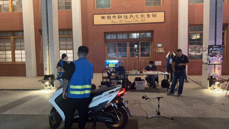 桃園分局針對中正路、復興路及火車站周邊執行「靜桃專案」。(記者翻攝)