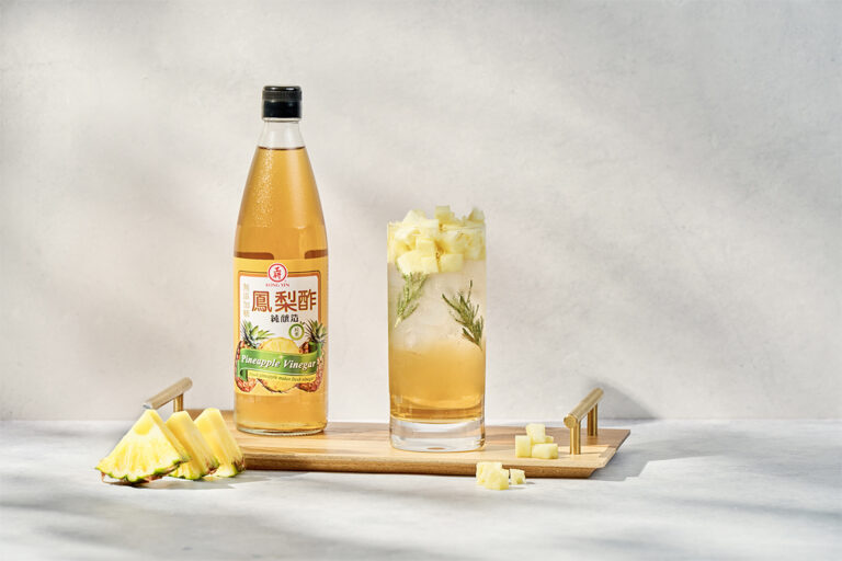 減糖飲食新風潮　「無糖鳳梨醋」清爽登場。(圖/工研酢提供)