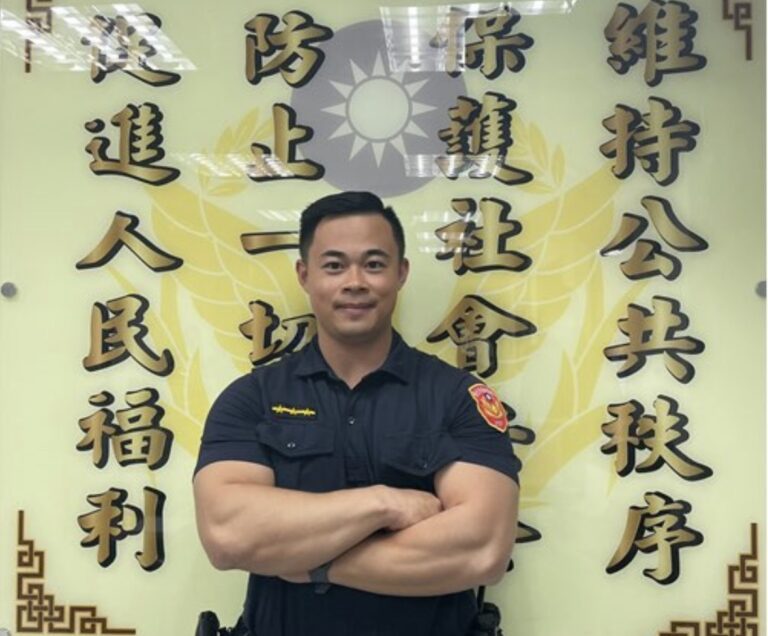 萬華分局青年路派出所警員張景淯。