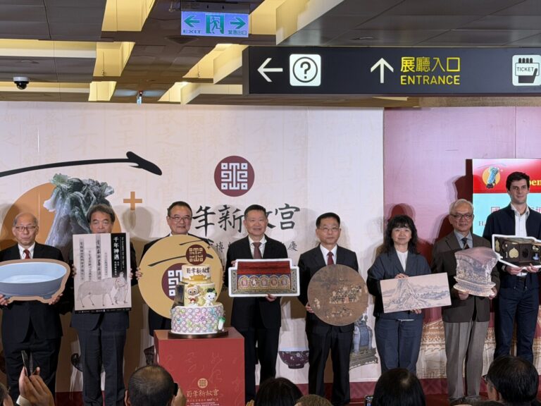 重量級的文化聚首2025「故宮100+院慶暨特展」聯合開幕。(記者/司徒、應瑋漢 攝）