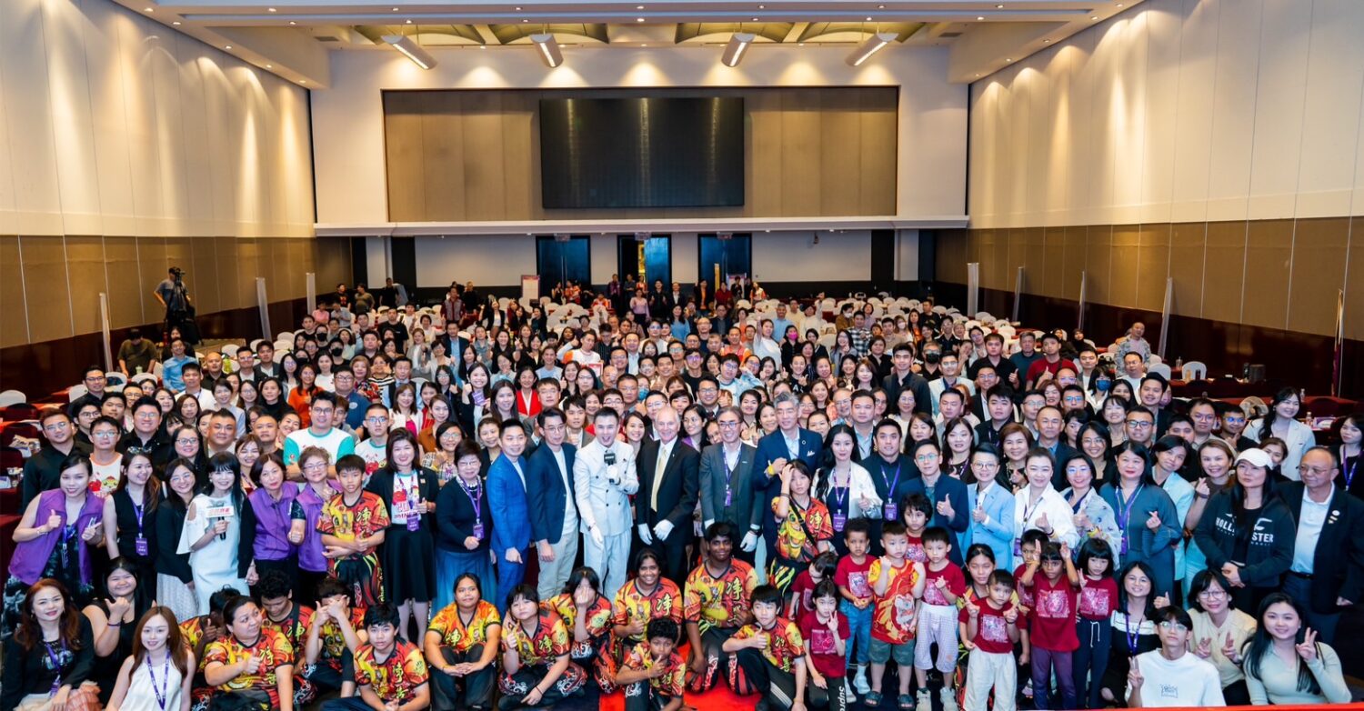 國際演說高峰會現場盛況。(圖/記者 張泓笙翻攝)