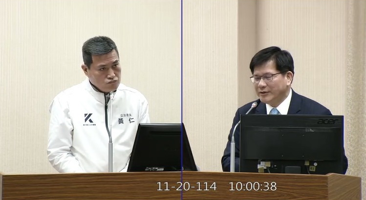 黃仁指出，推動「南島共同體」，立委敲門、外交部要接手。(圖／國會頻道)