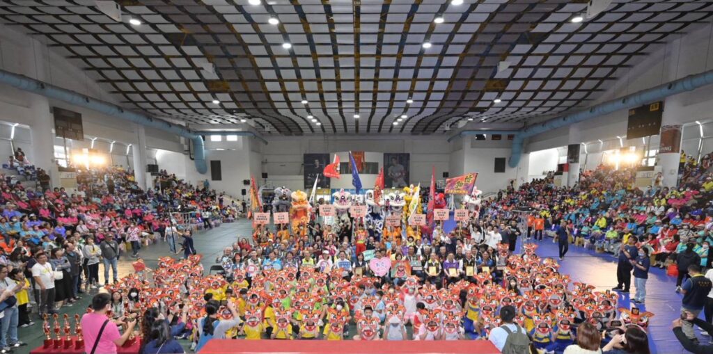 開幕儀式：邀請長官、泰山區鄰里團隊，以及六所泰山當地中小學來共襄盛舉此次2025泰山獅王文化節盛大開幕。（圖/泰山區公所提供）