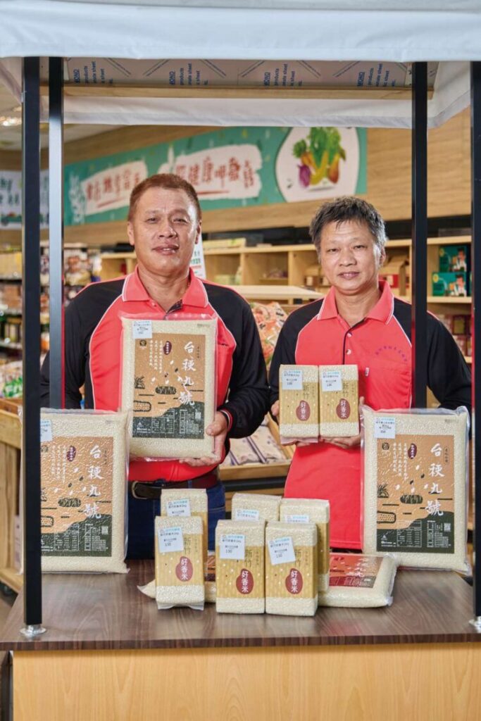新竹在地稻農以創新品牌「好香米」打響城市農產名號，成為兼具品質與故事的在地伴手禮代表。（圖／記者林家嘉翻攝）