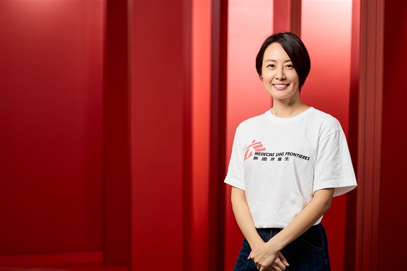 無國界醫生募款部門協理鍾子文。 (圖／無國界醫生提供)