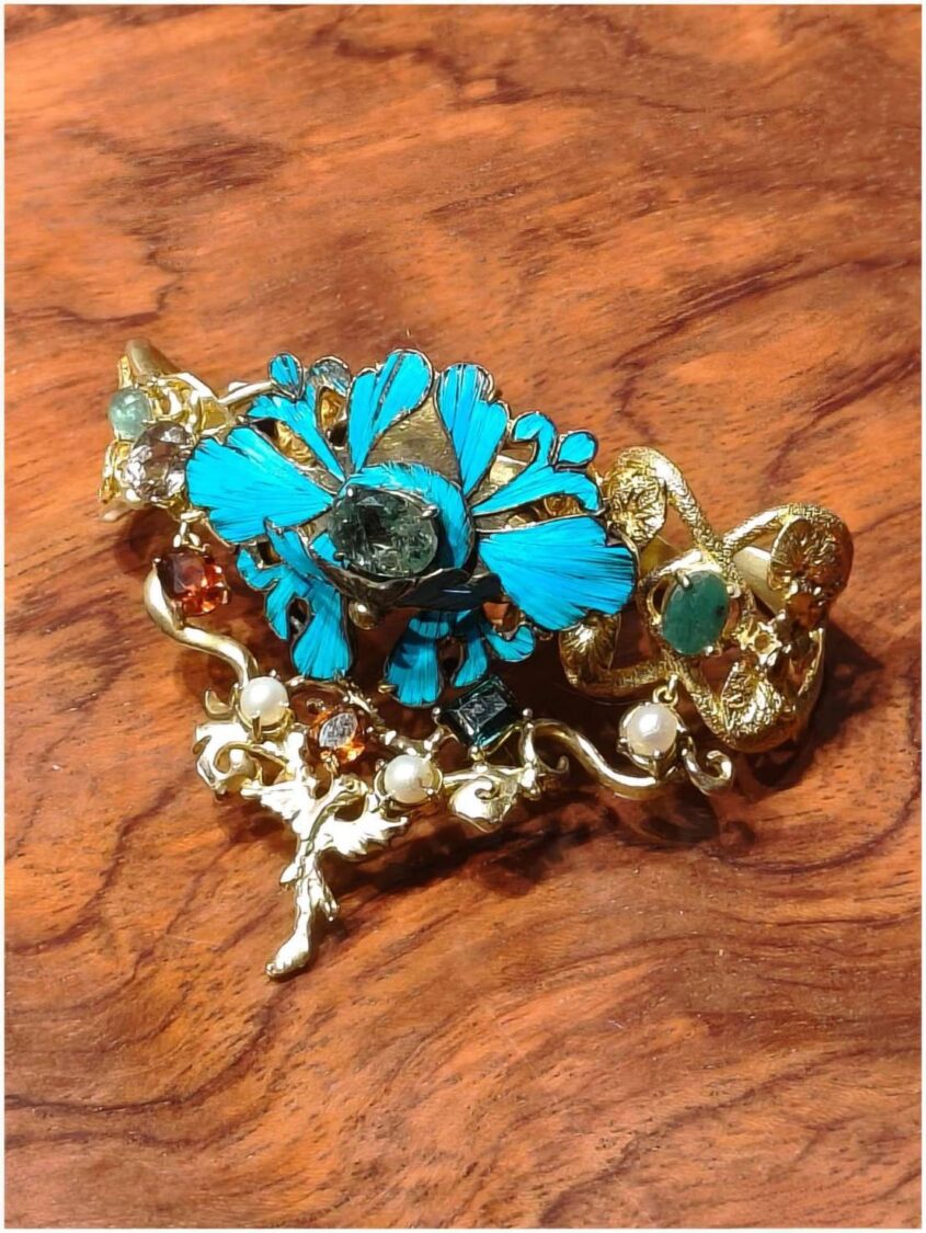 旅美珠寶設計師丘琬琳（Jade Chiu）作品，美與力量的完美結合！(圖/業者 提供)