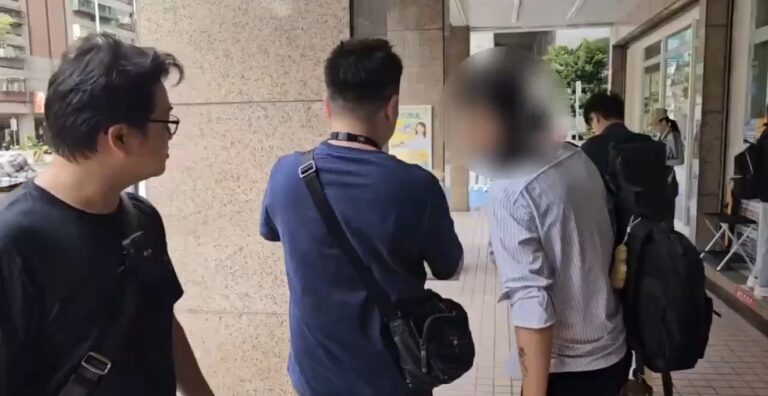 新北刑大再逮涉案律師。（記者徐煜勝翻攝）