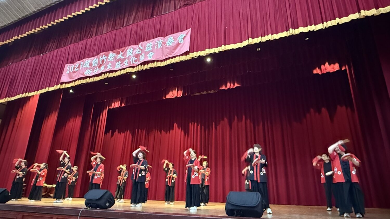 精彩太鼓演出震撼全場。（圖/記者林照東翻攝）