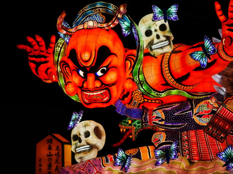 2022年《土岐元貞 豬鼻山的勇名》/林廣海/日本通運睡魔實行委員會。(圖/下町貴族 提供)