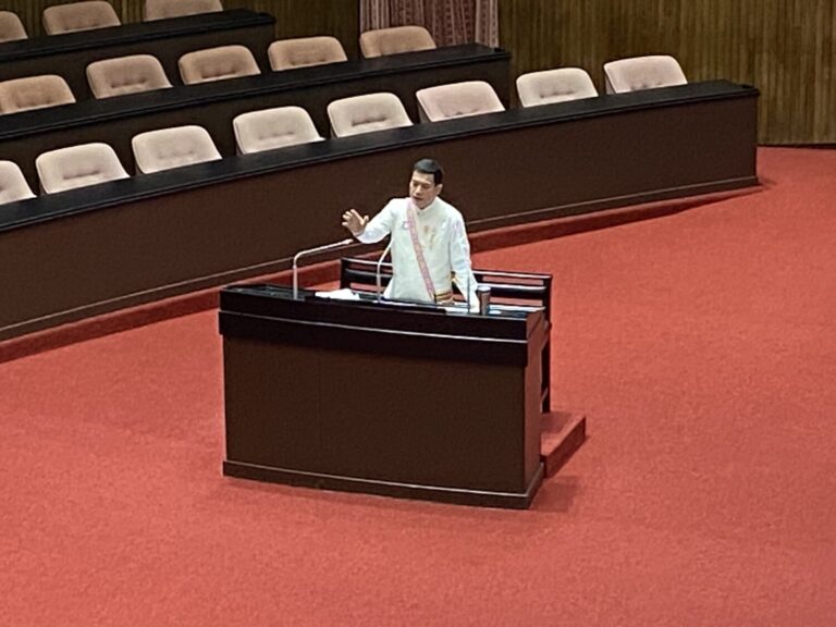 黃仁上任後即於立法院積極爭取推動「花東電纜地下化20年工程計畫」。(資料照片)