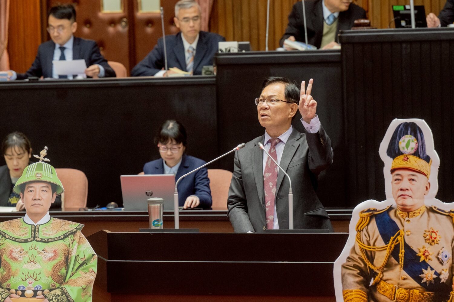 張啓楷直言，賴清德正一步步走向「拒絕監督、拒絕溝通」的獨裁道路。(圖／張啓楷國會辦公室)