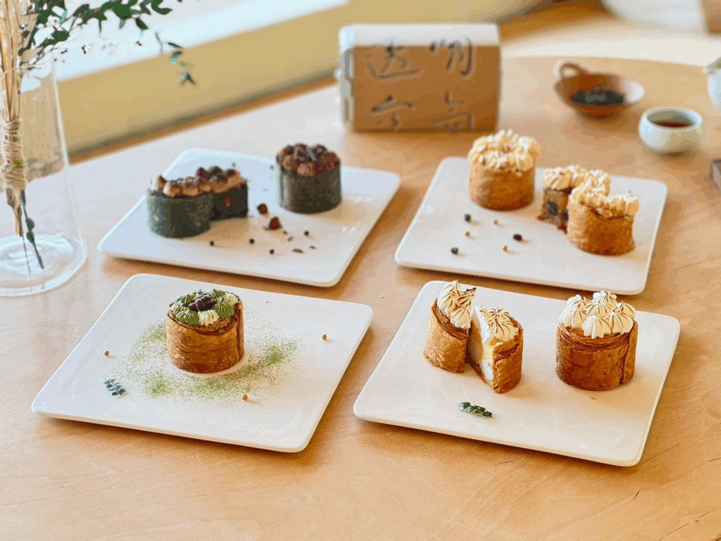 創辦理念來自多次造訪日本的深刻體會，發現日本文化中和洋融合的獨特美學後，決心在台灣打造一個融合東西方精髓的甜點品牌。(圖／透明空氣提供)