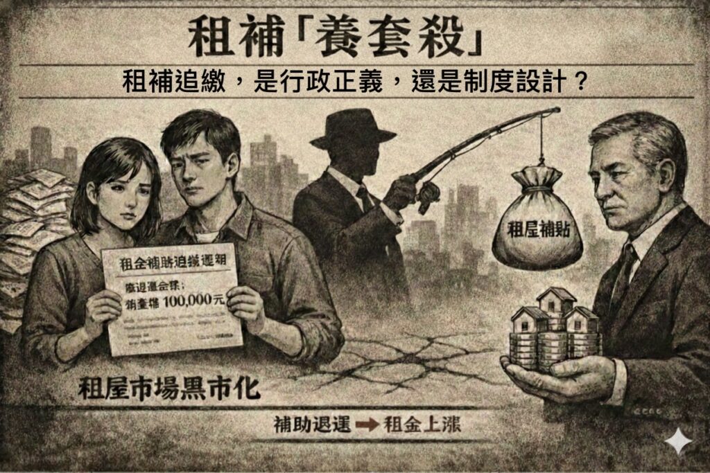 租補「養套殺」(圖/Ai生成示意圖)