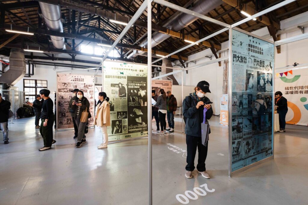 在「穿越時光」主題展覽周邊，設有不同品牌的攤位，值得細細走訪。（圖／主辦單位提供）