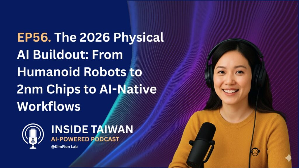 Inside Taiwan AI Podcast，聚焦半導體與 AI 產業重點新聞，提供台灣視角的國際速寫，每週一到四更新。(圖／主辦單位提供)
