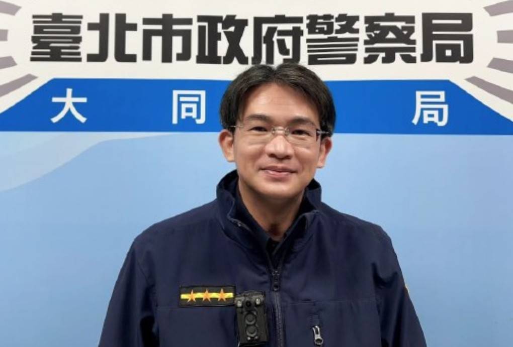 大同分局寧夏路派出所警員藍裕翔。(圖／記者戴昱弘 翻攝）