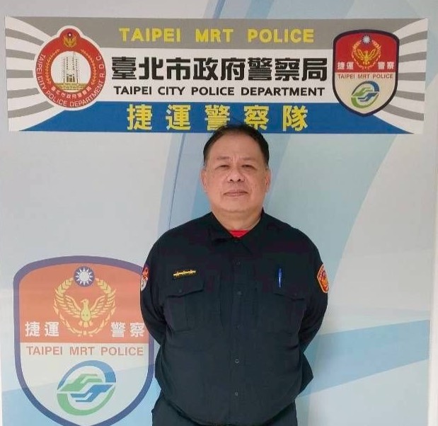 現場處理員警：警員黃宗顏。（記者李健興翻攝）