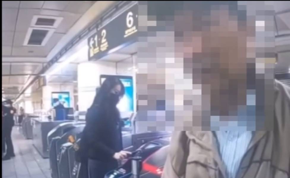 捷警到場處理。（記者李健興翻攝）