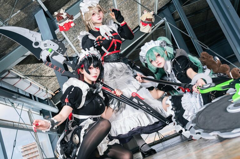 eruk（左）、Peach（中）、志央（右）。（圖／桃羽Family社團提供）