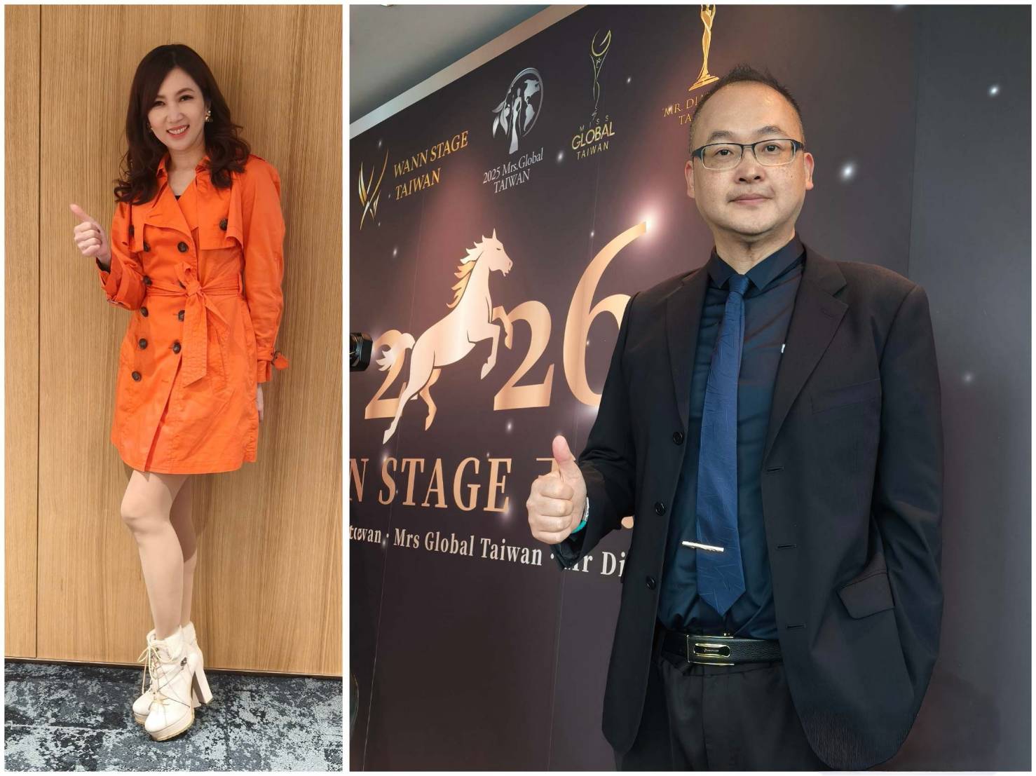 左：廖家儀 右：謝宇睿。(圖/主辦單位 提供)