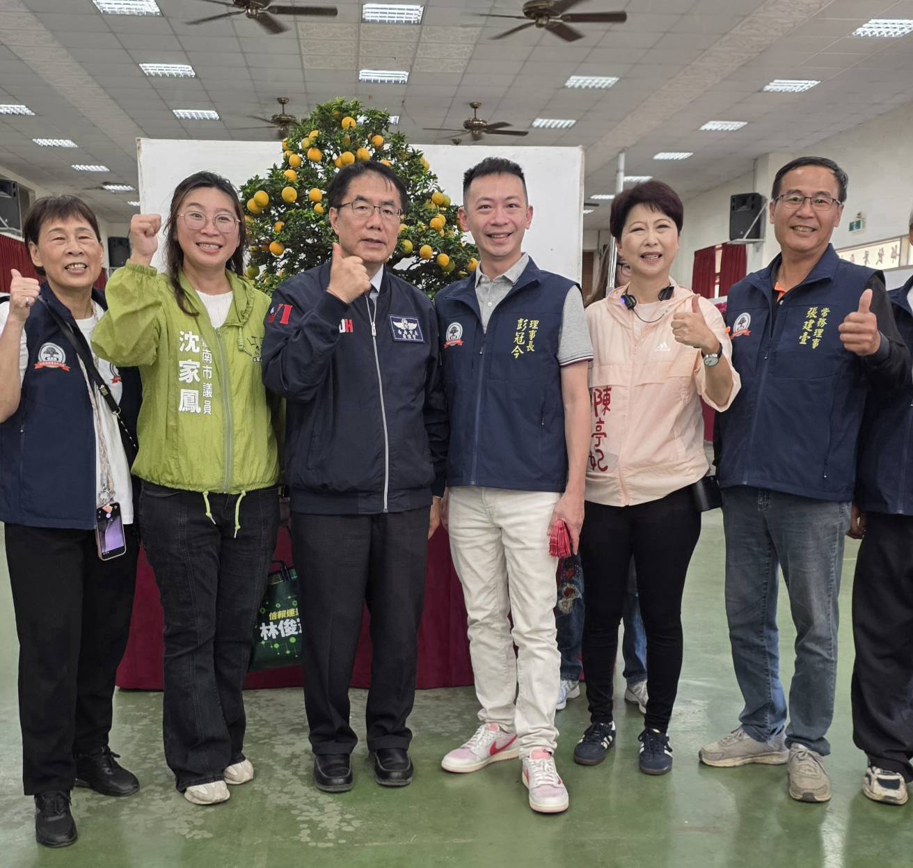 除夕添喜！ 台南市長黃偉哲發紅包賀歲力薦 「沈家鳳與彭冠今」帶動盆栽大展盛大登場