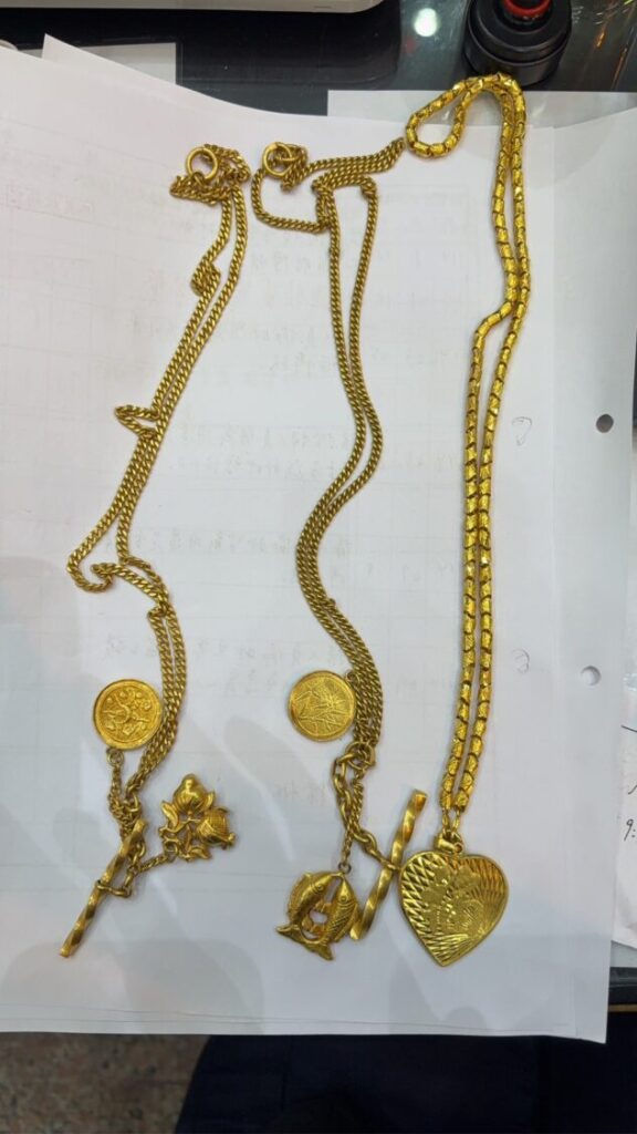 瑞芳警積極協助助民尋回丟失金飾。（記者徐煜勝翻攝）