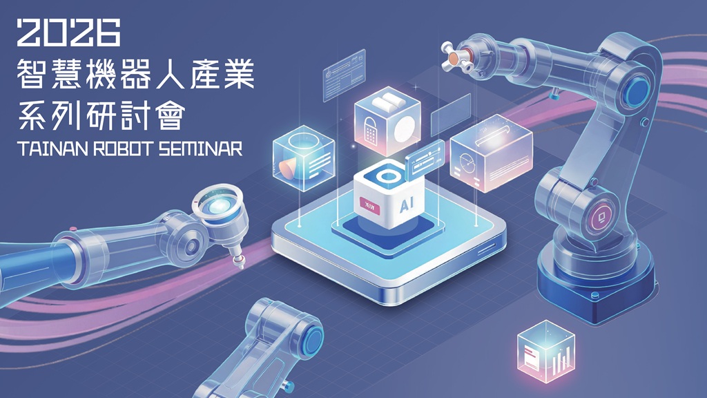 南市推動智慧製造新契機　「2026智慧機器人產業研討會」首場登場