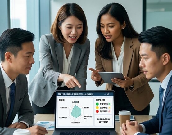 新策會 (NISDA) 創新解方：整合「新住民 NGO 跨國資源」與「AI 數位稽核平台」，協助企業克服供應鏈 ESG-S 治理盲點。(圖/業者 提供)　