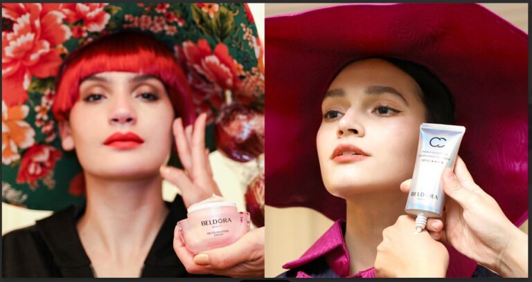 蓓朵娜在紐約時裝周提供模特兒使用的產品，獲設計師高度肯定。(圖/蓓朵娜 提供)