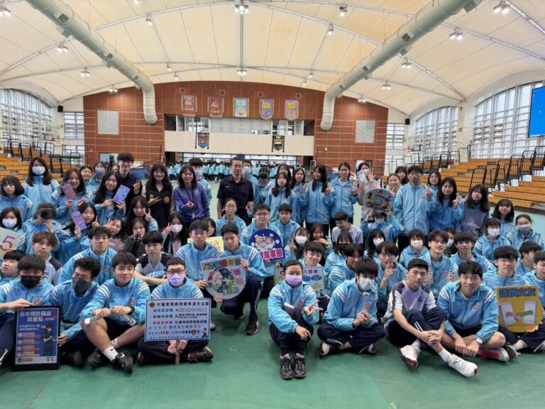 校園法治宣導講座現場(圖／記者戴昱弘 翻攝）