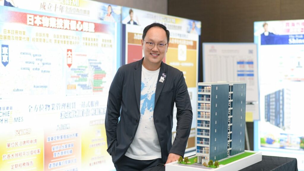 【深耕在地】FMI JAPAN 行政總裁李丹翔致力於將國際視野導入在地開發。他強調，集團透過精準選址與高品質建築標準，不僅提升了大阪等核心城市的居住價值，更為海外資產配置樹立了新典範。(圖 ／業者提供)