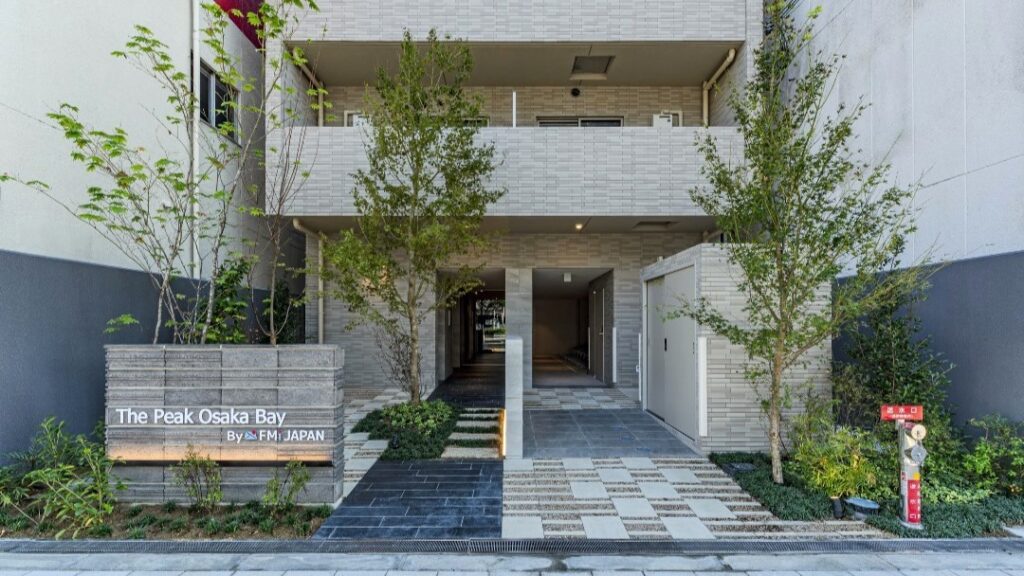 【地標地緣】 受惠於大阪灣區整體開發計劃，「The Peak Osaka Bay」以外觀識別度高的地標姿態，精準對接區域轉型帶來的長期增值潛力。(圖／業者提供)