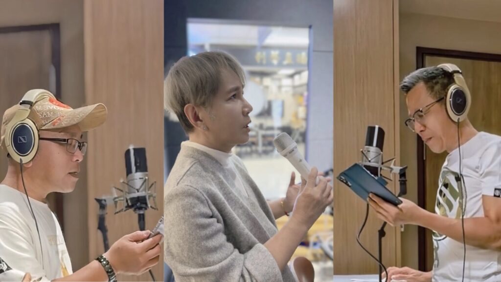 「明星製造機」的歌手梵緯，正式推出全新單曲《一起走》攜手兩位跨國素人粉絲，以「宅錄」方式完成錄音。(圖/梵緯 提供)