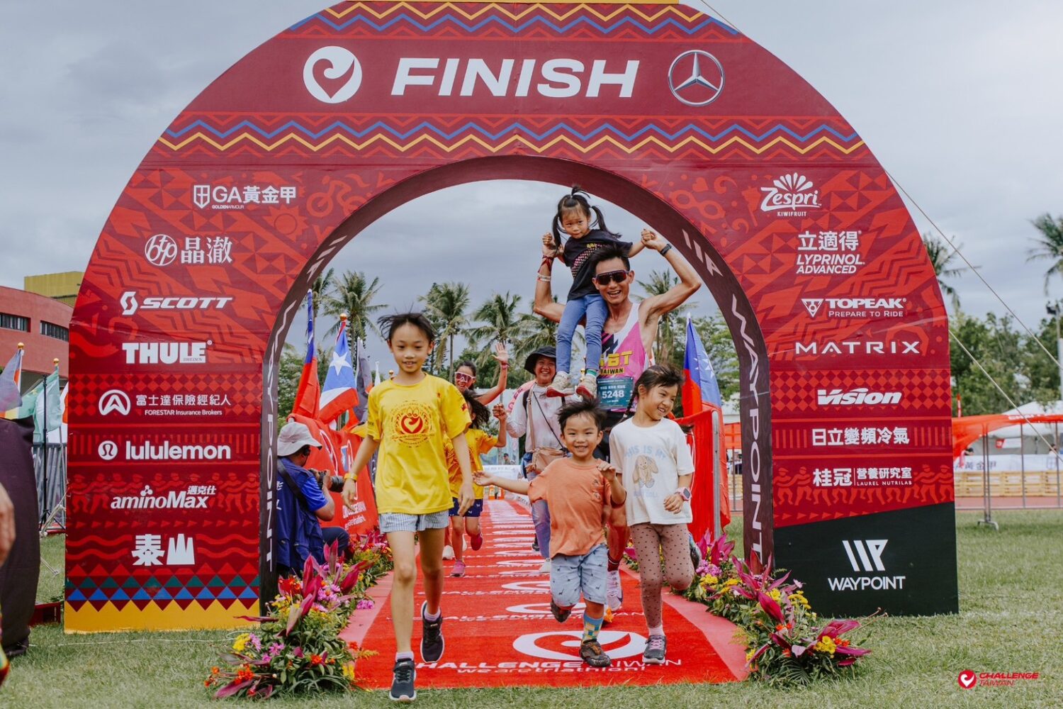 400 位3 歲小小鐵人萌力登場 萬名鐵人決戰台東活水湖！(圖/2026 Challenge Taiwan 提供)