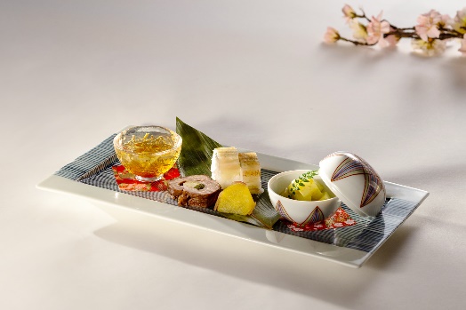 前菜集結酸、甜、鹹多重風味，呈現關西料理細膩的味覺層次。(圖／台北老爺酒店提供)