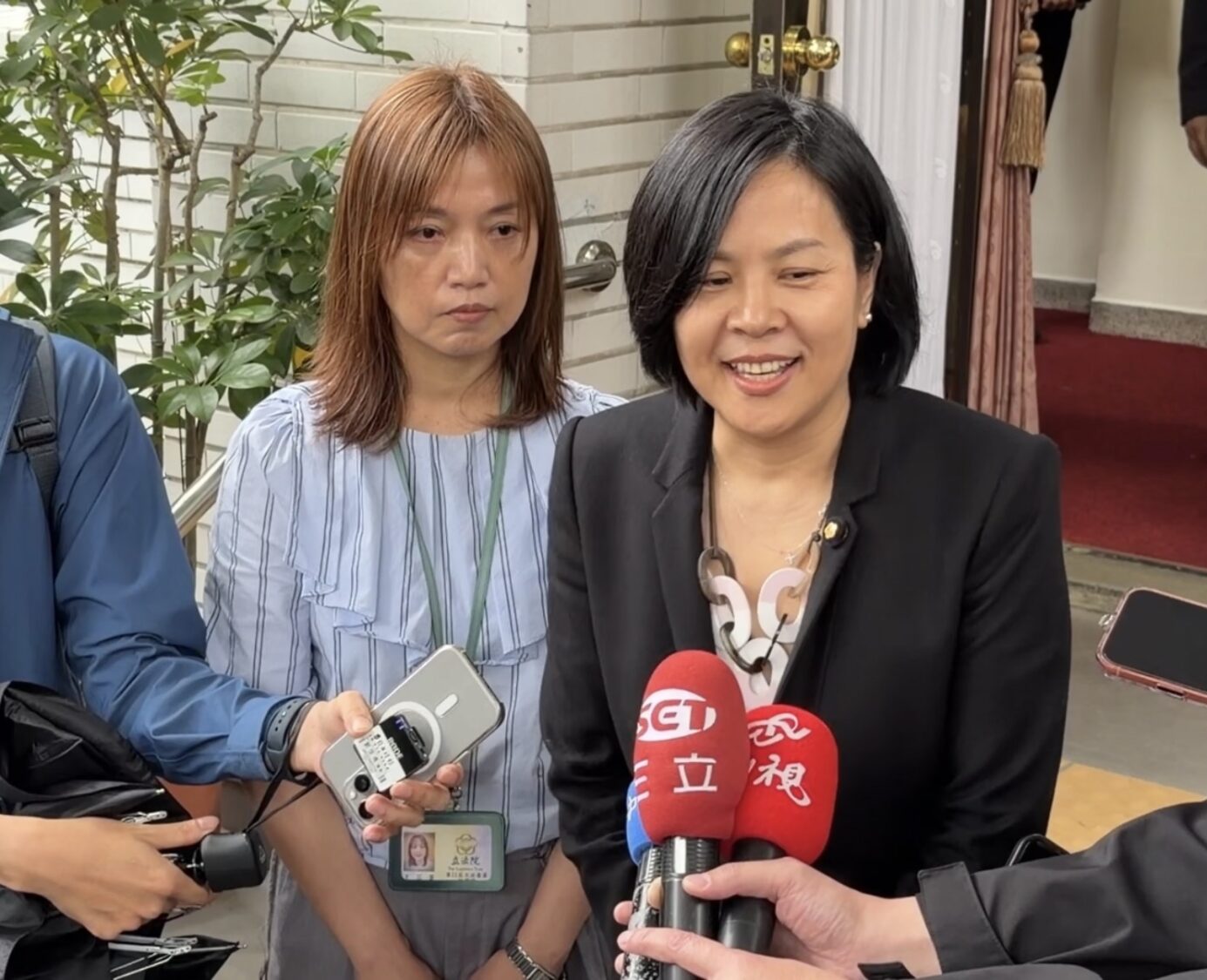 李貞秀反擊！提告奪回立委身分。（圖/記者林照東攝）