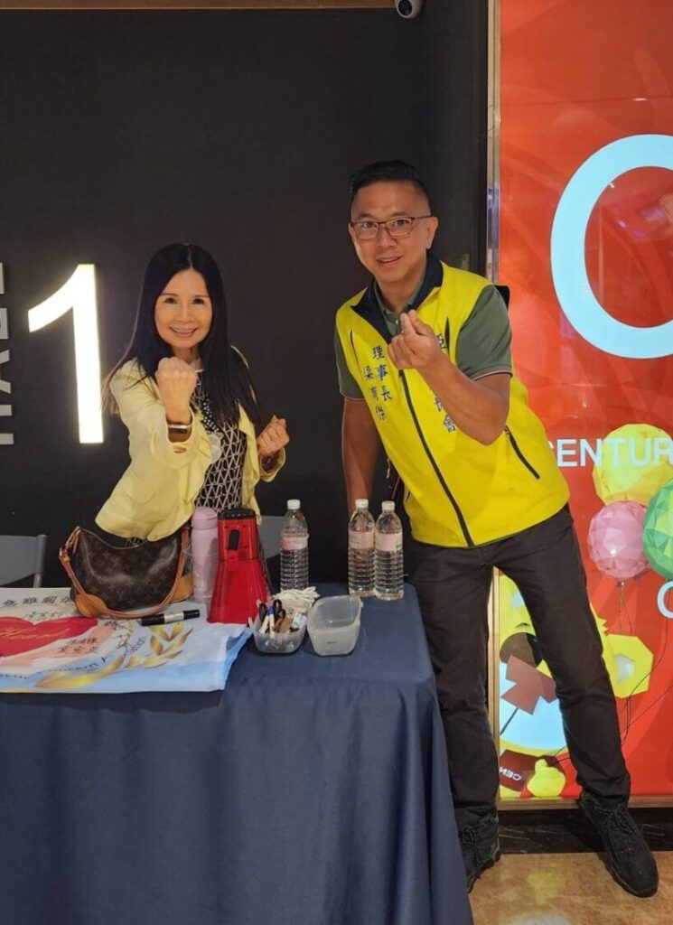 梁理事長指出，透過公益觀影活動，讓更多兒少感受社會關懷與支持。(圖/亞太急難關懷救助協會 提供)