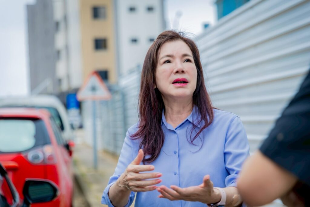 竹南鎮代會主席何秀綿。（圖／記者鄭元毓翻攝）