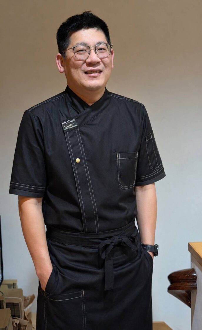 MaruMaru 創辦人「阿丸大叔」由機械業務轉型投入甜點創業，以創意與療癒風格打造品牌特色。（圖／MaruMaru 提供）
